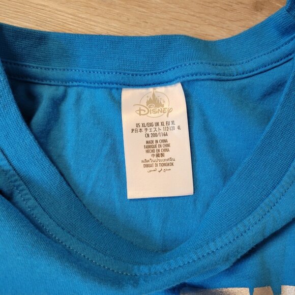 Disney Star Wars Blue Long Sleeve Shirt R2D2 C3PO Fandom Sz XLarge - Picture 5 of 6